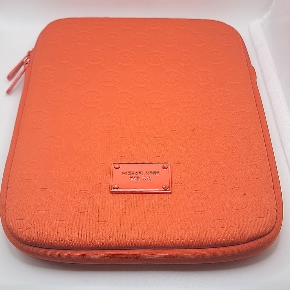 MK ORANGE LAPTOP/TABLET CASE